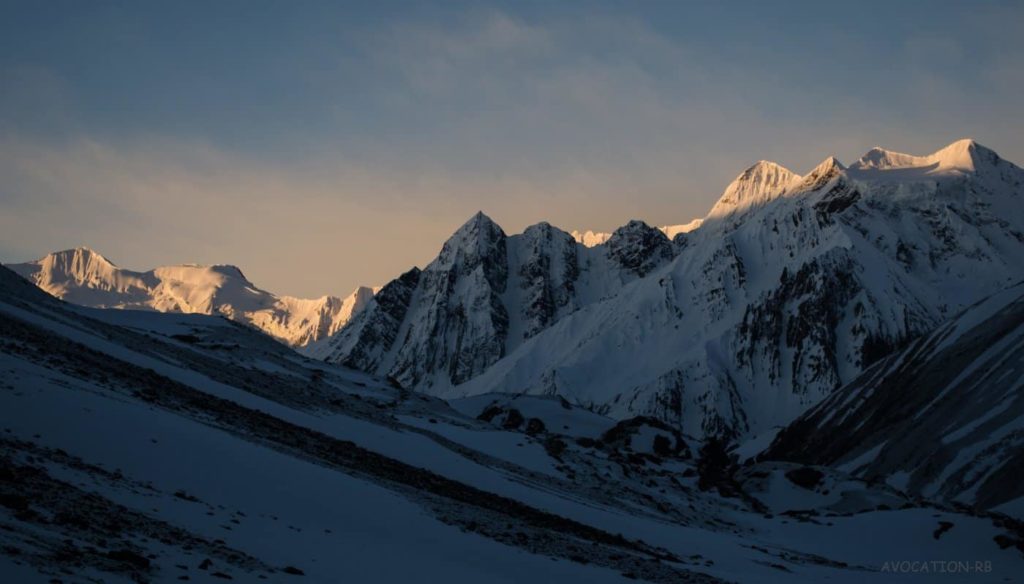 To the North of Nithal Thach Camp [Lamkhaga pass trek expedition 2015]