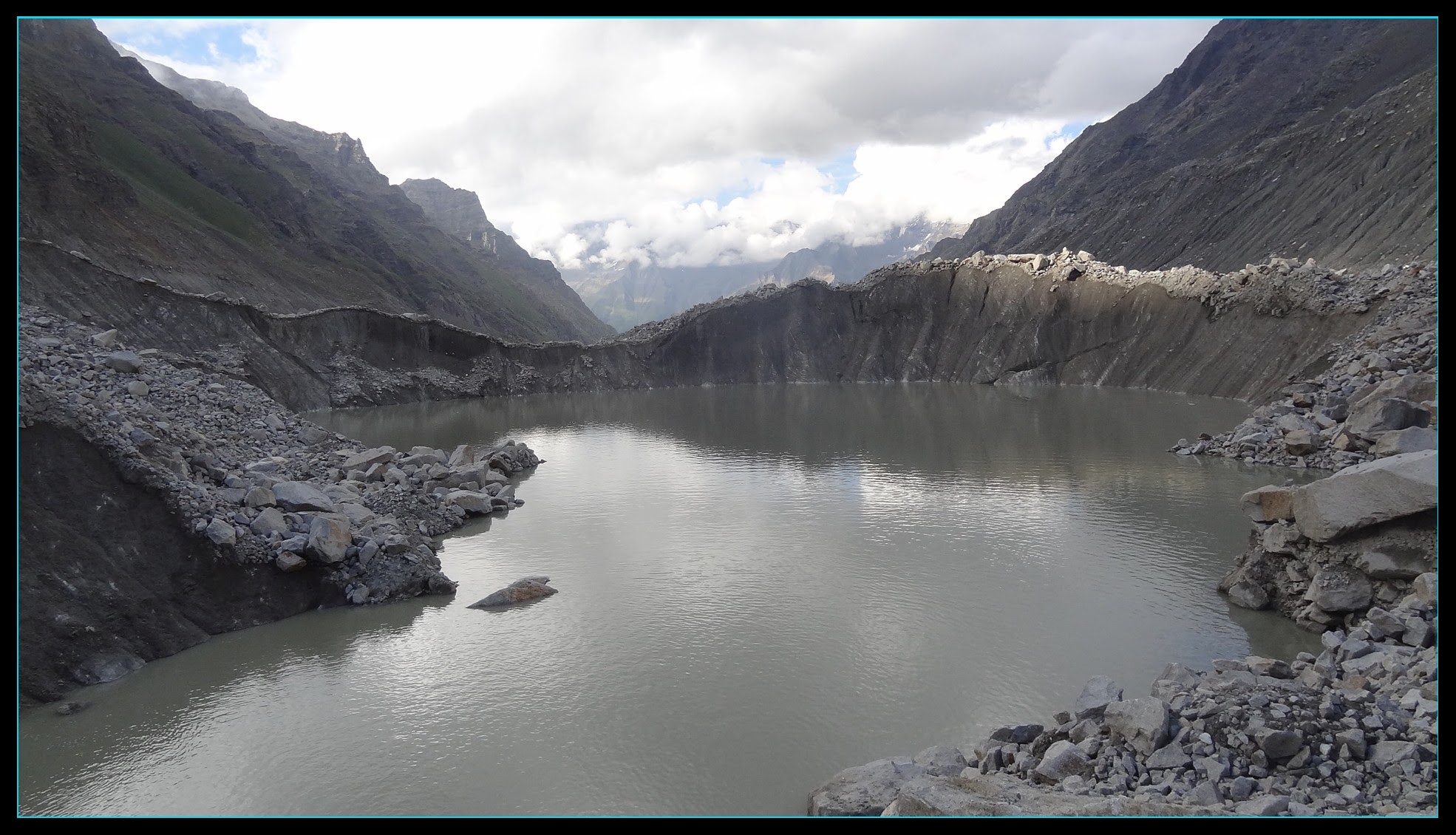 Glacial lake below Boraus pass (on Chitkul side)