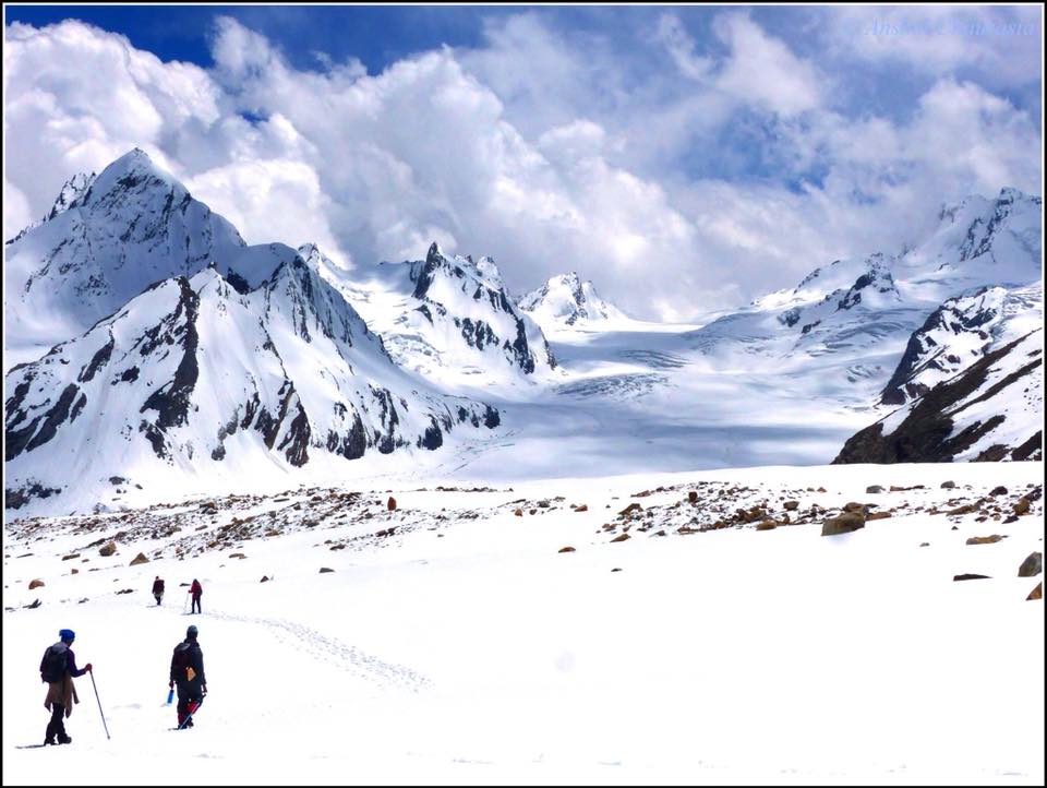 Most beautiful minefield - Khatling glacier | Auden's col 