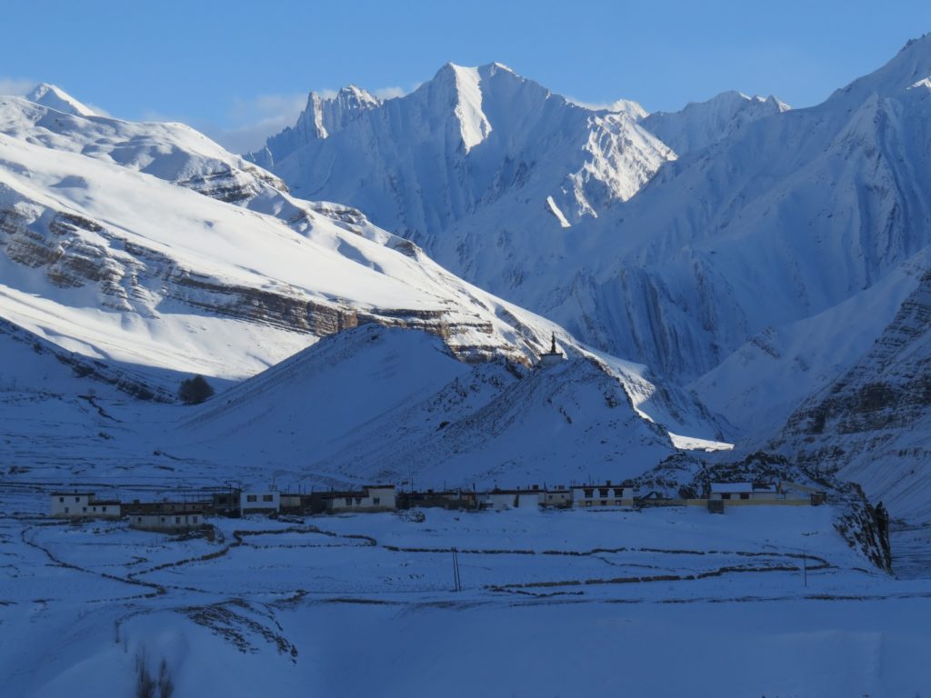 Sagnam village , Pin valley Spiti | Spiti Snow leopard trail