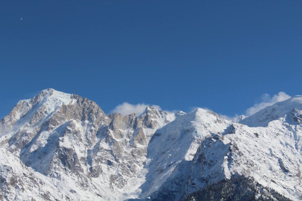 Jorkanden peak & adjoining peaks on Kinner Kailash Mountain range